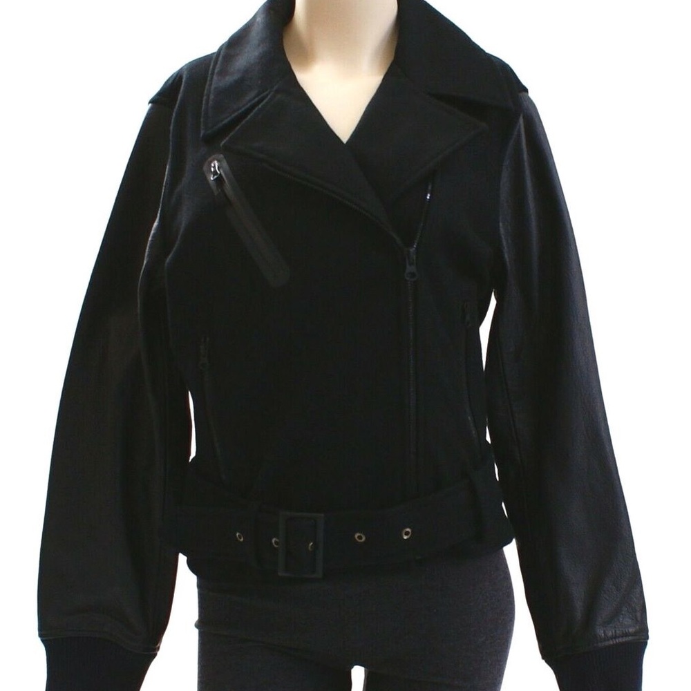 NIKE Sportswear Moto Jacket Wool NWT Size Small